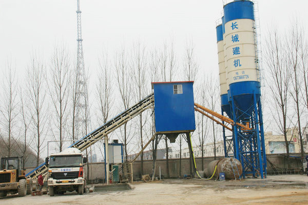 hzs60工程混凝土攪拌站
